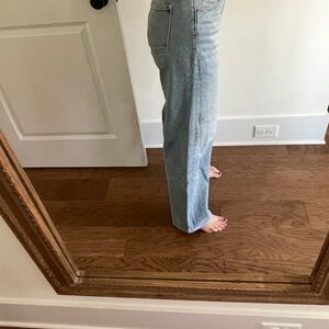 Old Navy Blue Wide Leg Jeans